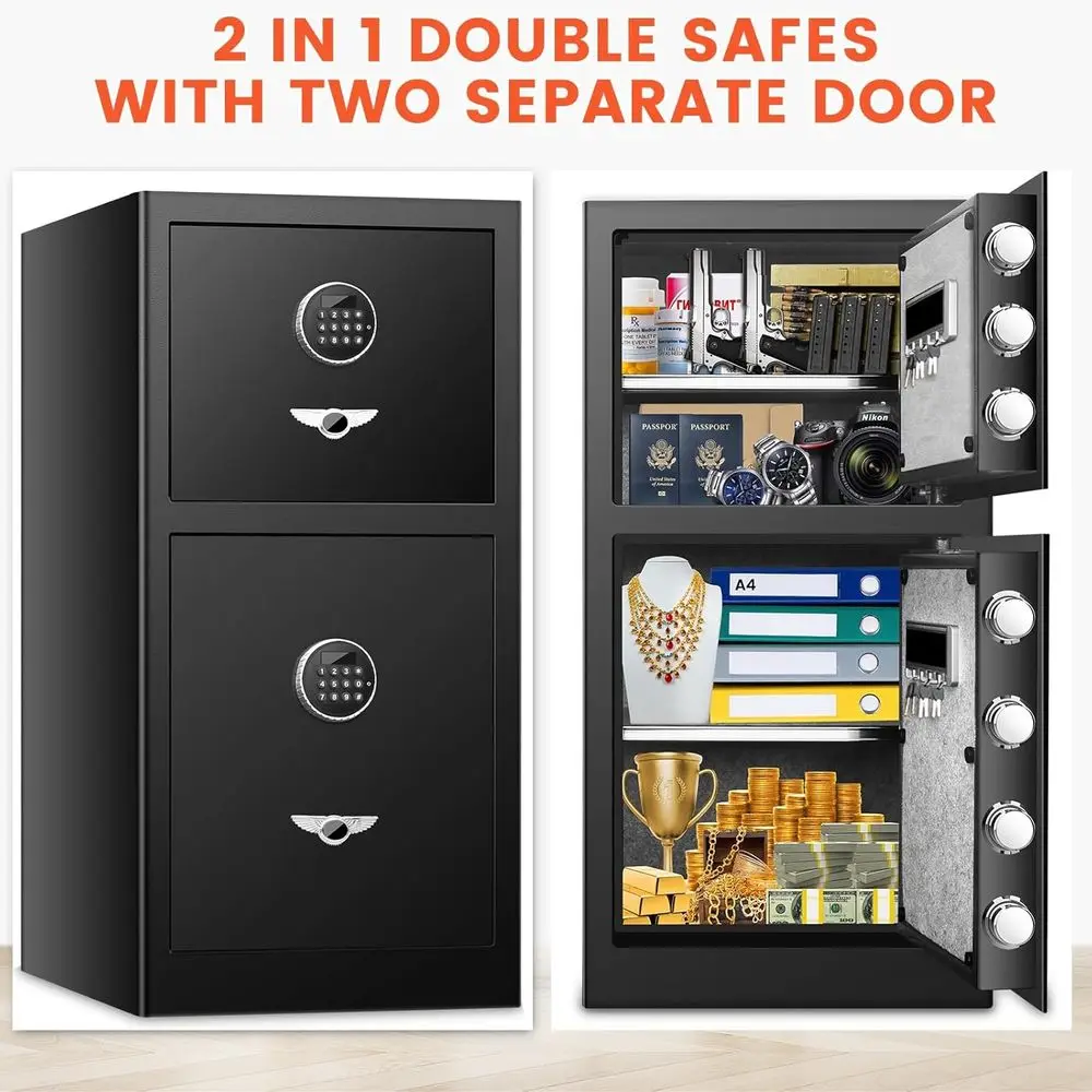 Home Security Xl - XL Double Door Security Safe 35.4