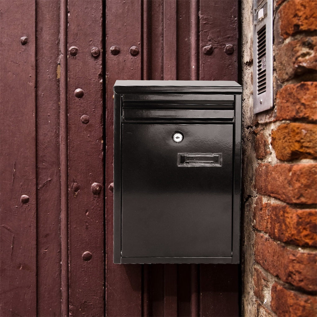 Wall Mount Mailbox Lockable Ga - Home Security Letters 评论和价格