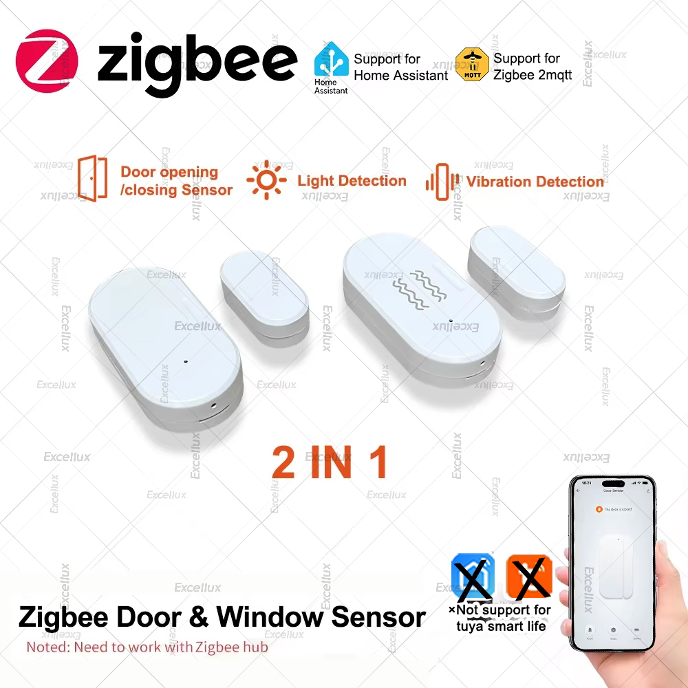 Zigbee 3.0 Door Window Sensor  - Home Security Alarm 评论和价格