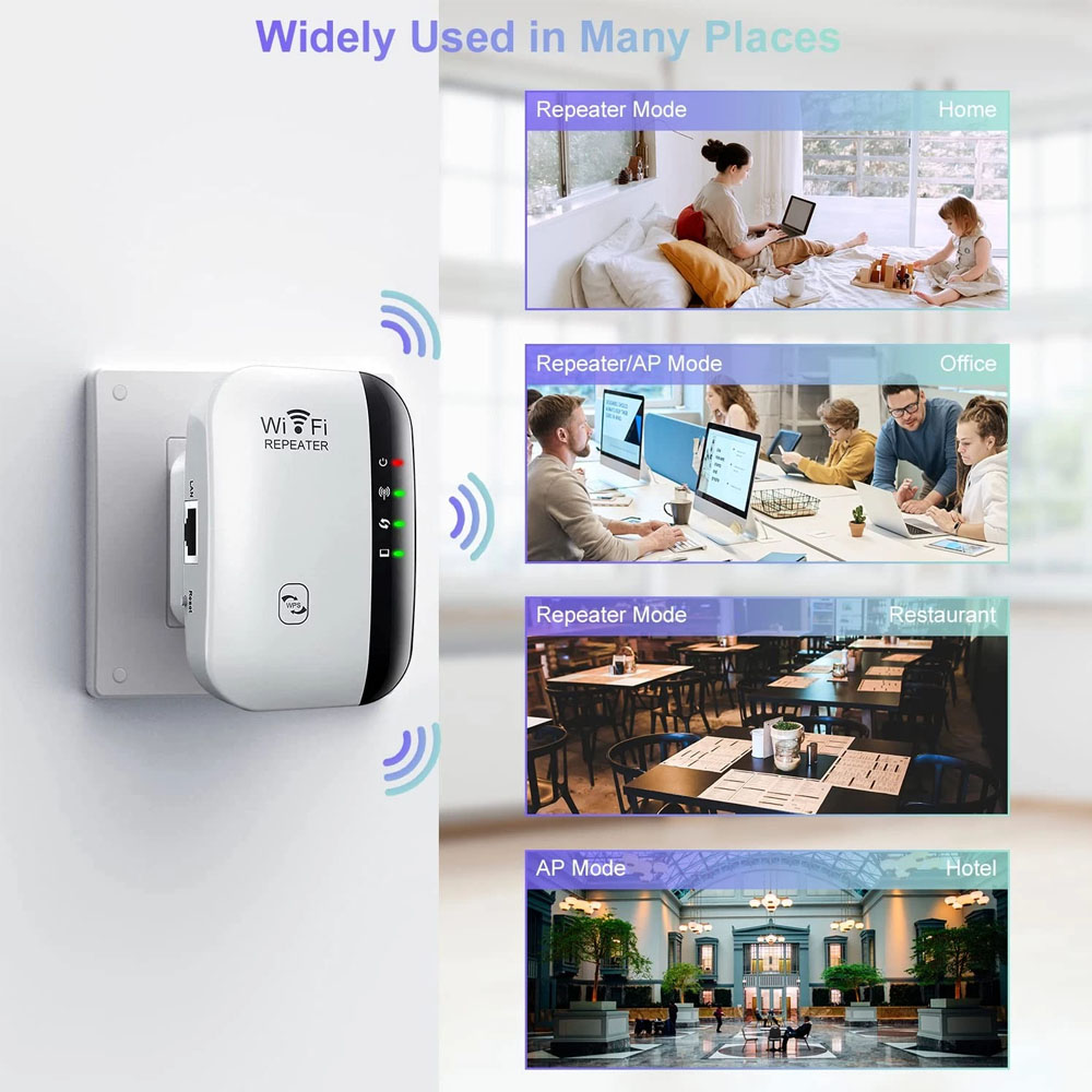 New 2.4GHz 300Mbps WiFi Range  - Home Security Service 评论和价格