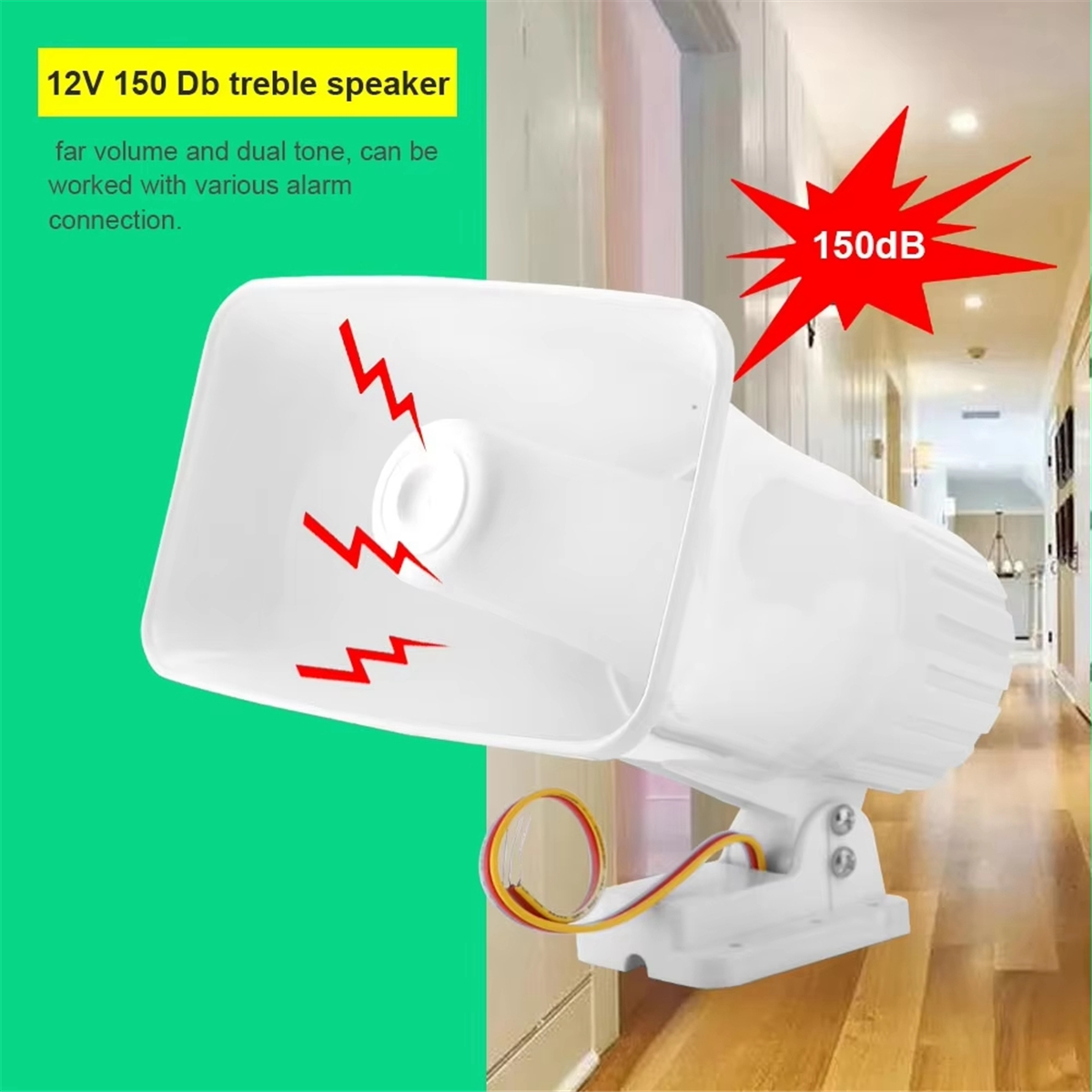 ABNJ New XL- 112 130 DB DC 12V - Home Security Xl 评论和价格