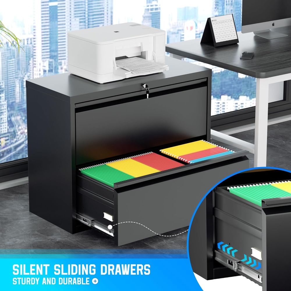 Secure Lateral File Cabinet wi - Home Security Letters 评论和价格