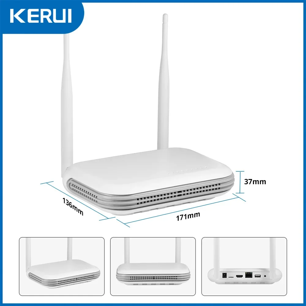 KERUI Mini WIFI Network 8CH NV - Home Security Recorder 评论和价格