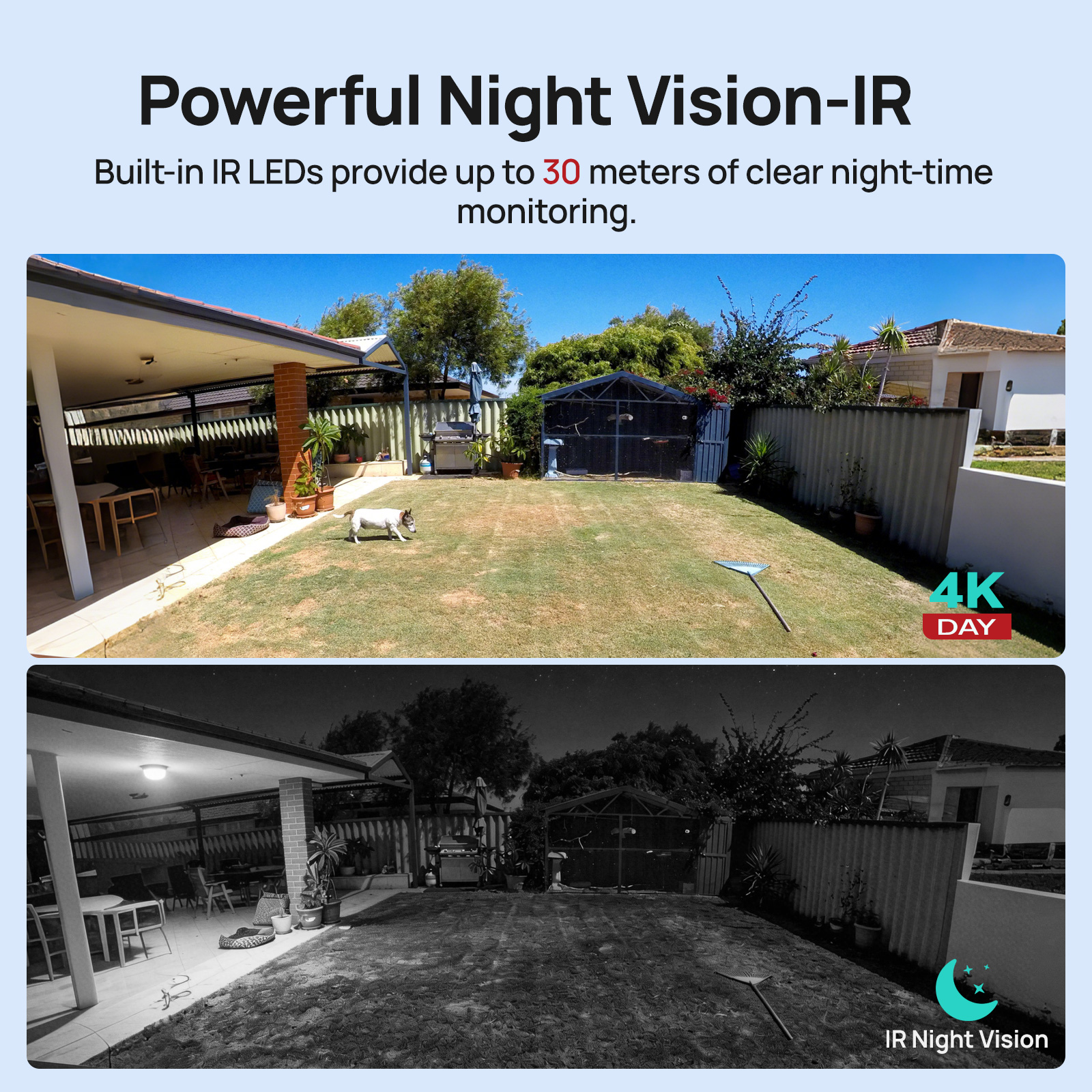 VIKYLIN 8MP IR Light IP Camera - Home Security Service 评论和价格