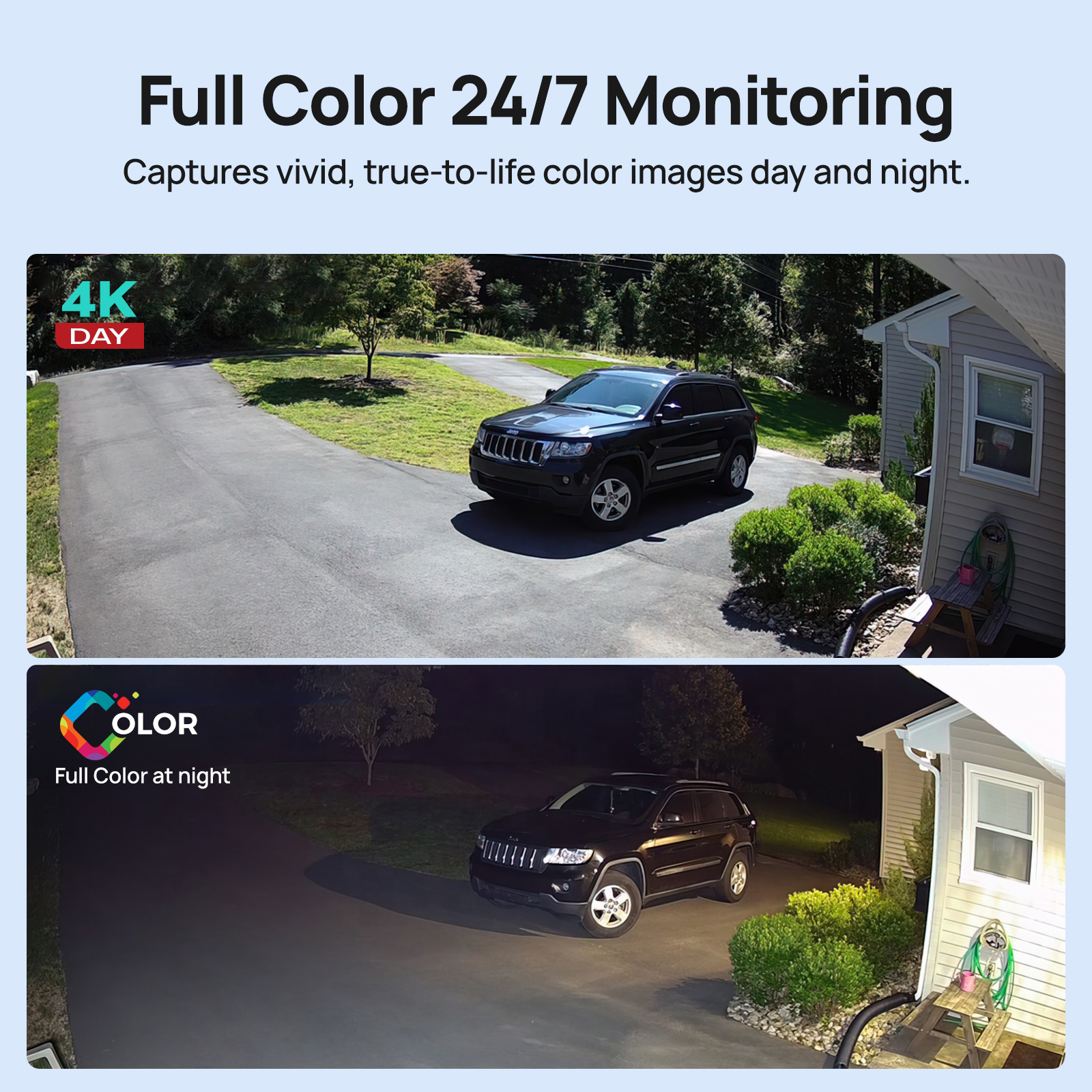 VIKYLIN 8MP HD IP Security Cam - Home Security Service 评论和价格
