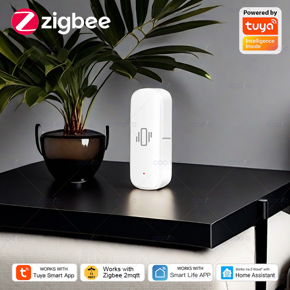Smart ZigBee Vibration Sensor  - Home Security Alarm 评论和价格