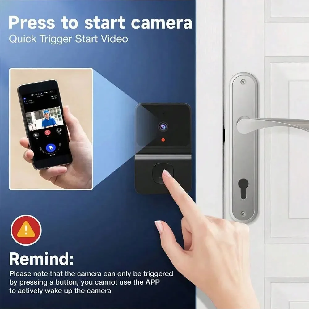 Wireless Doorbell WiFi Outdoor - Home Security Recorder 评论和价格