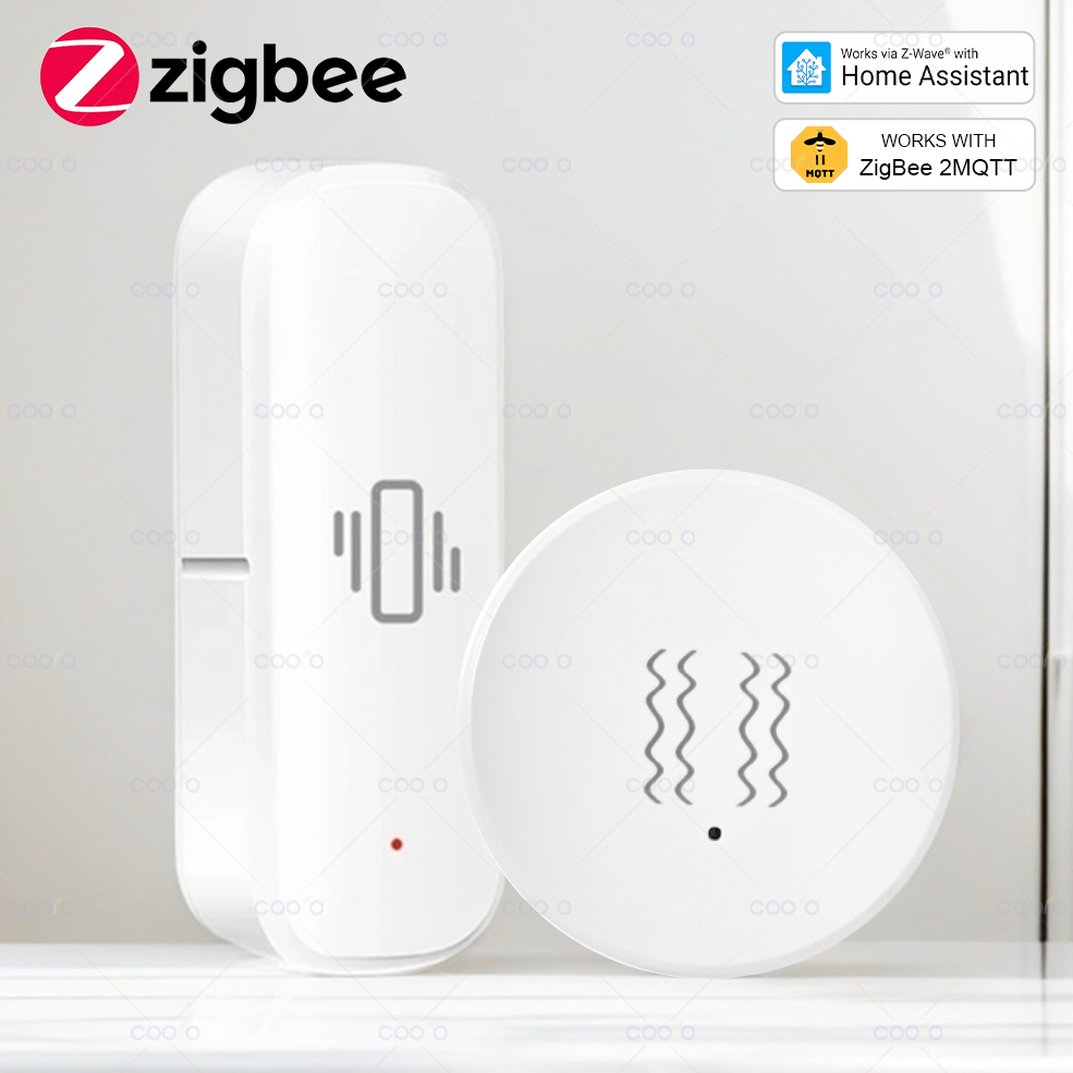 ZigBee 3.0 Vibration Sensor Re - Home Security Alarm 评论和价格