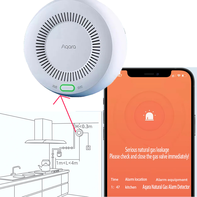 Aqara Wireless Zigbee Natural  - Home Security Alarm 评论和价格