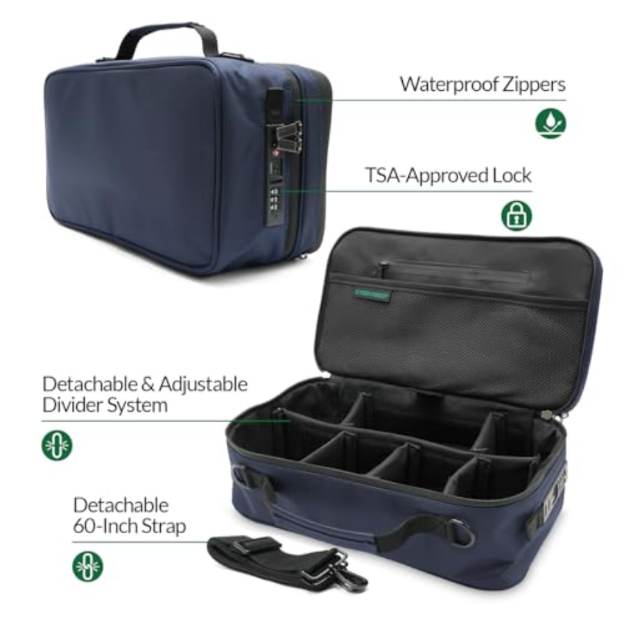 Large Storage Case with TSA Co - Home Security Xl 评论和价格