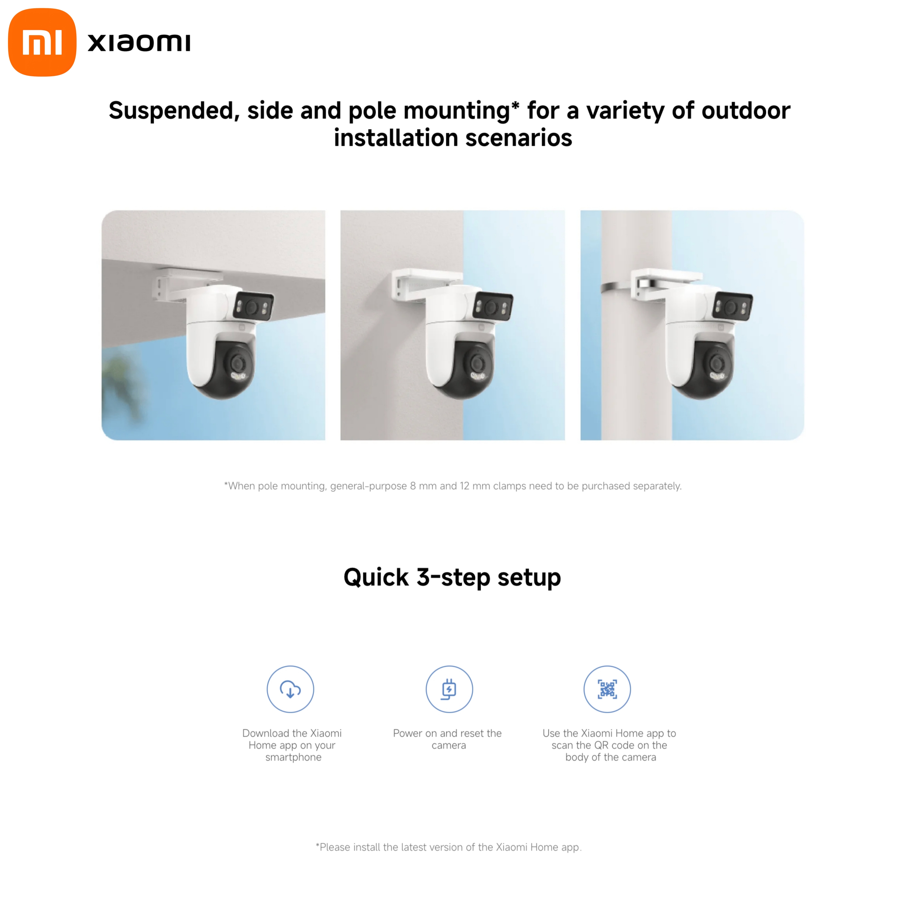 Xiaomi Outdoor CW500 Dual Came - Home Security Recorder 评论和价格