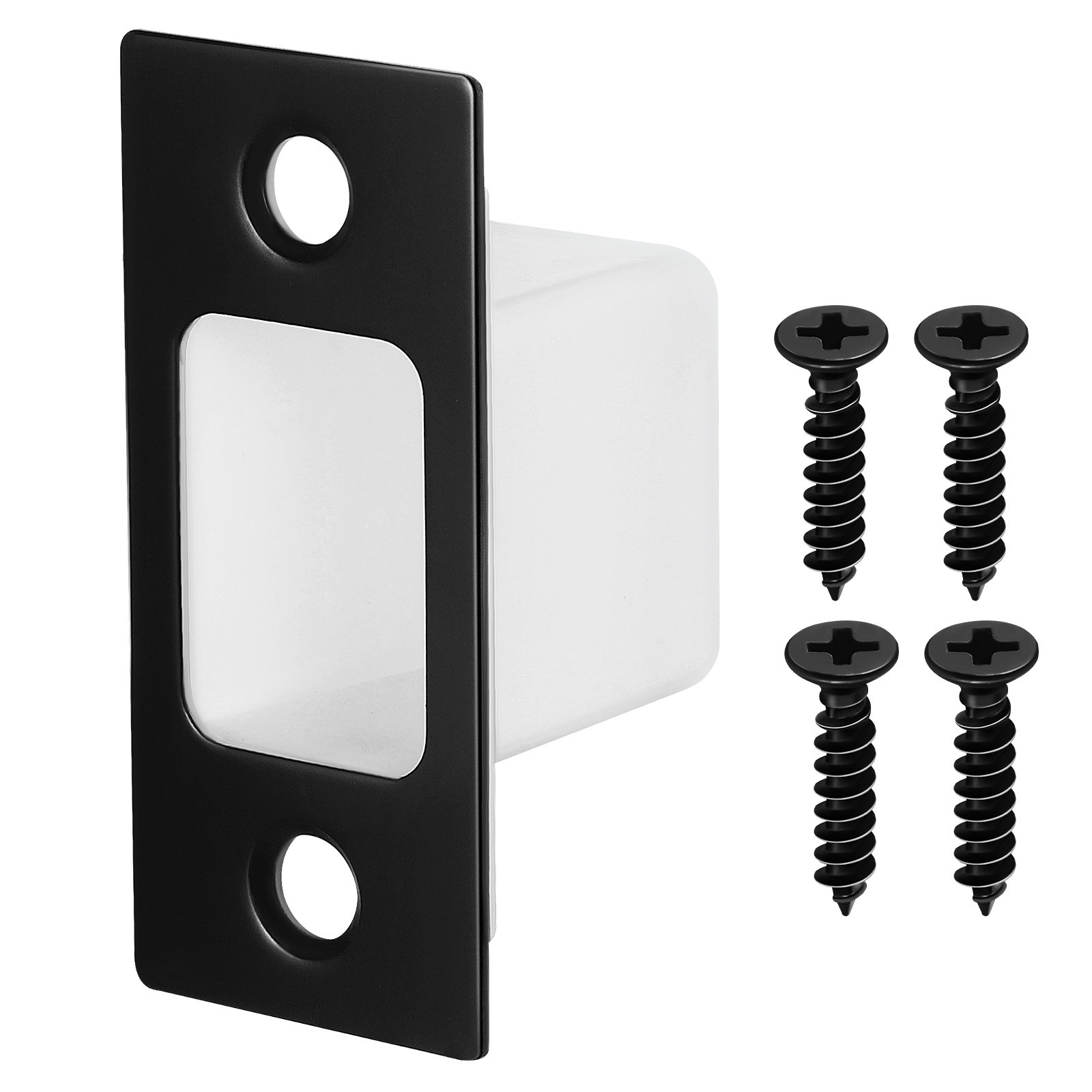 1Set Black Stainless Steel Str - Door Reinforcer Kit 评论和价格