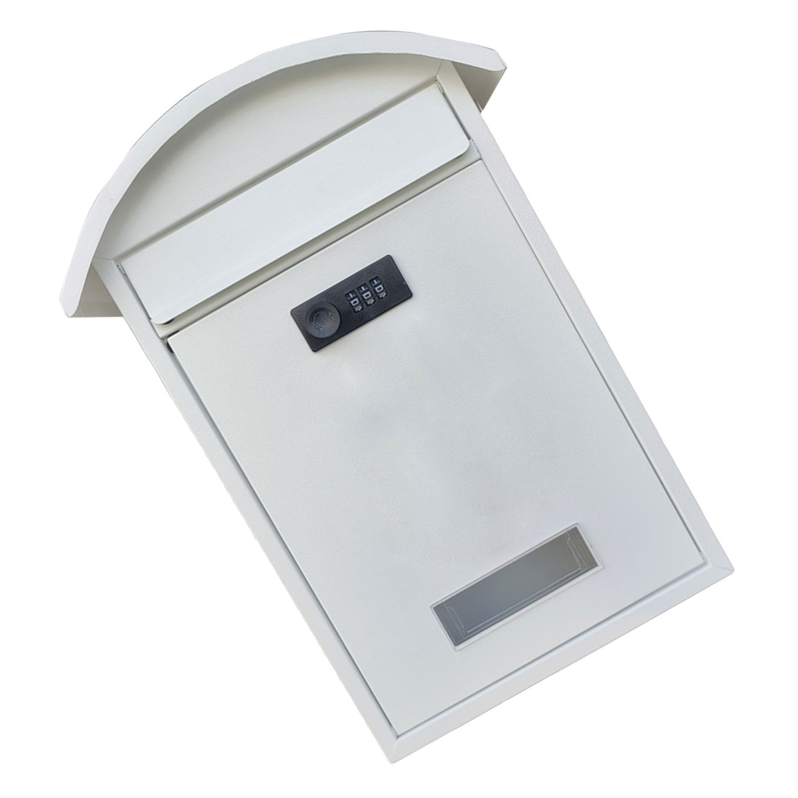 Locking Wall Mounted Mailbox P - Home Security Letters 评论和价格