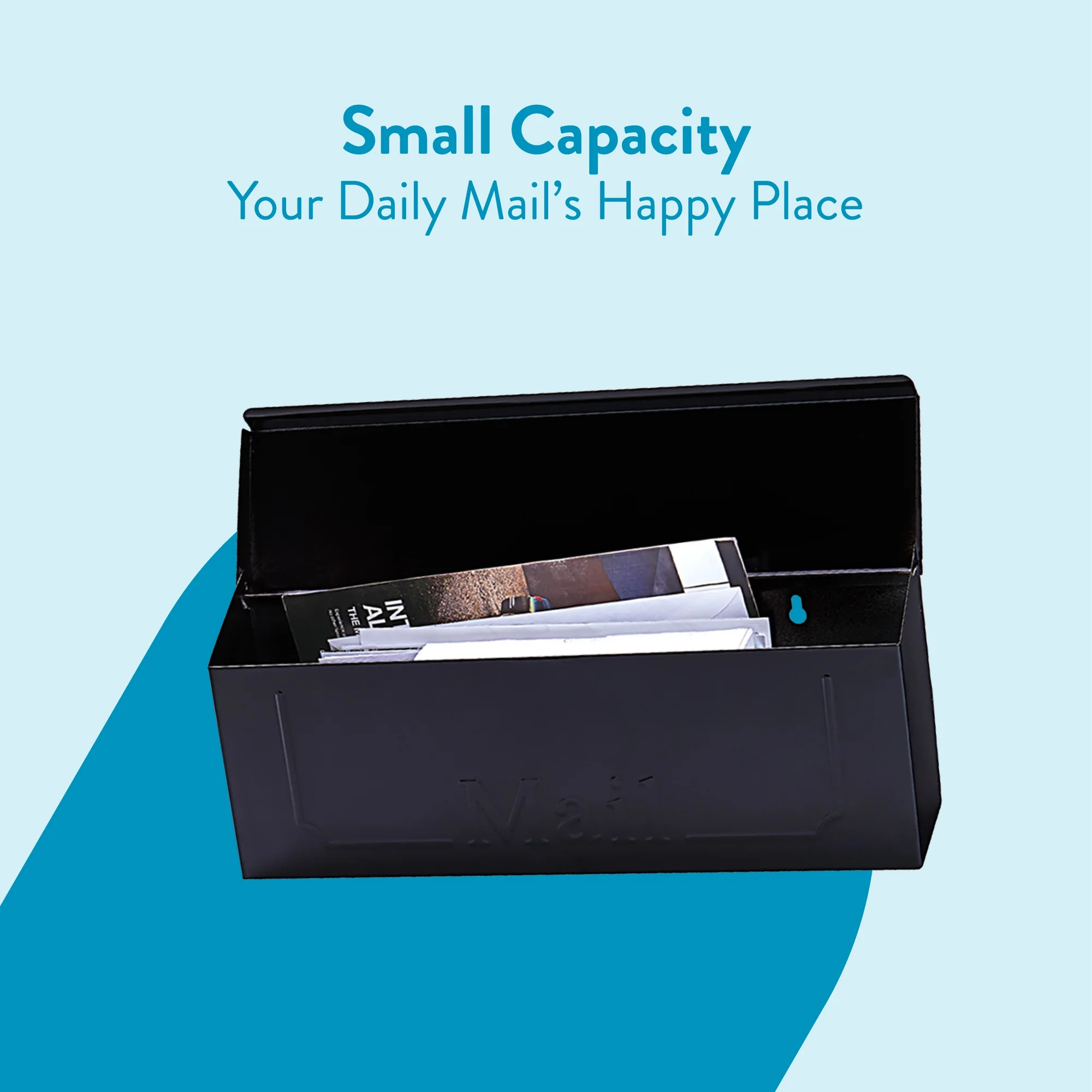 Townhouse Small Wall-Mount Mai - Home Security Letters 评论和价格
