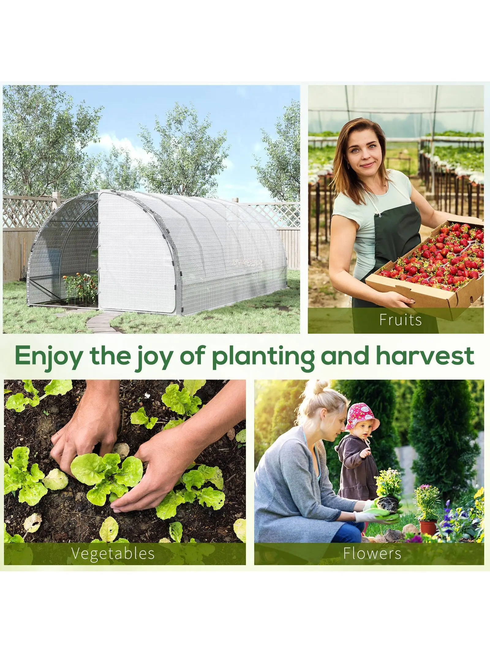 # l Walk-In Tunnel Greenhouse, - Door Reinforcer Kit 评论和价格