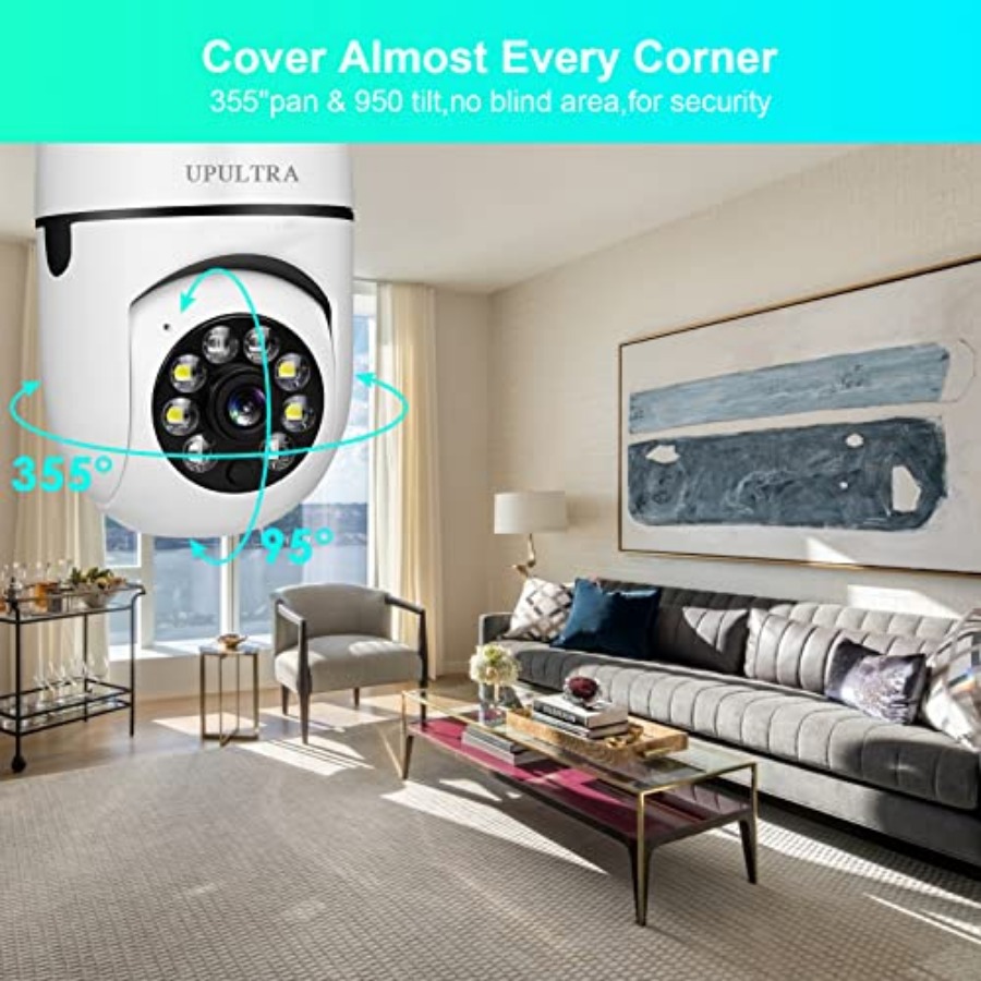 Light Bulb 1080P Security Wire - Home Security Alarm 评论和价格