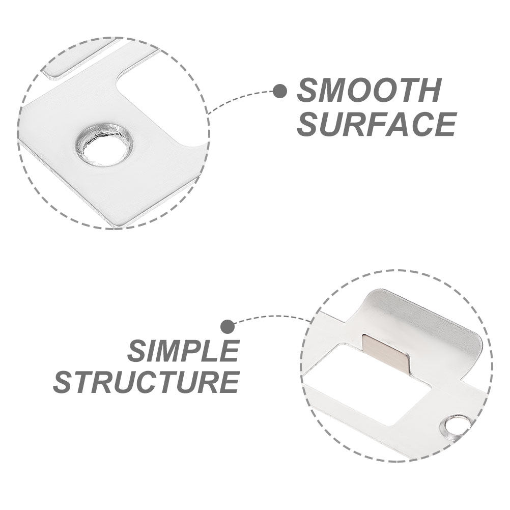 4Pcs Deadbolt Lock Tongue Acce - Door Reinforcer Kit 评论和价格