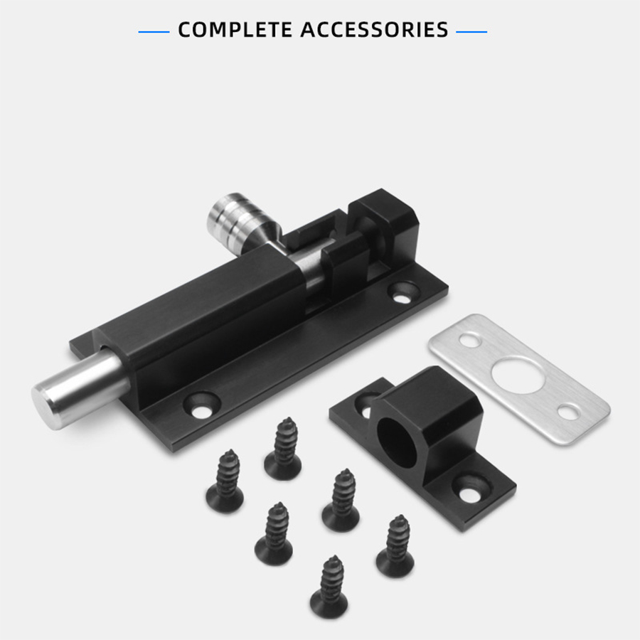 1pc Security Door Bolt Reinfor - Door Reinforcer Kit 评论和价格