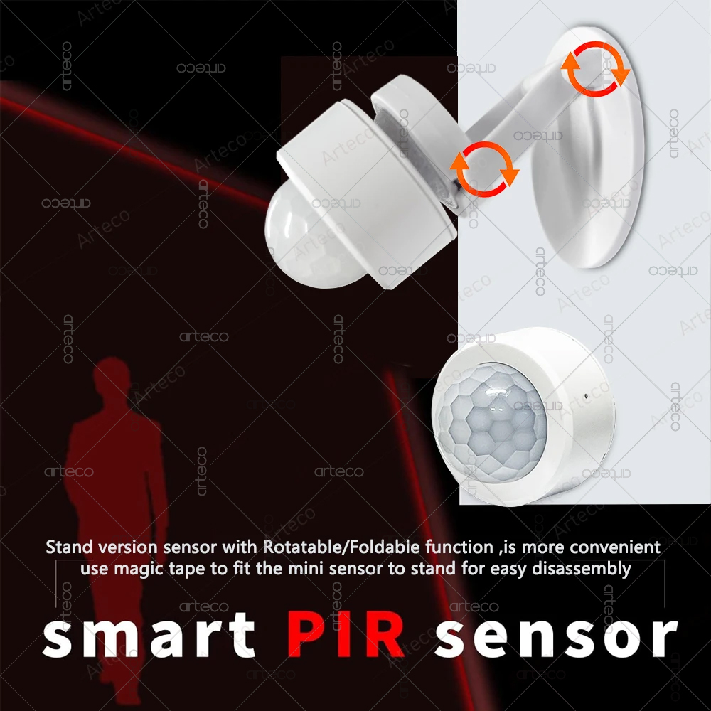 Zigbee 3.0 Mini PIR Motion Sen - Home Security Alarm 评论和价格