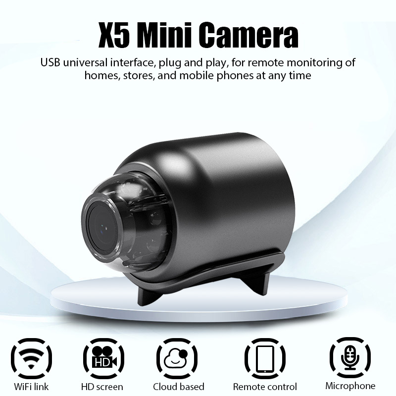 X5 Mini Camera HD 1080P Intell - Home Security Recorder 评论和价格