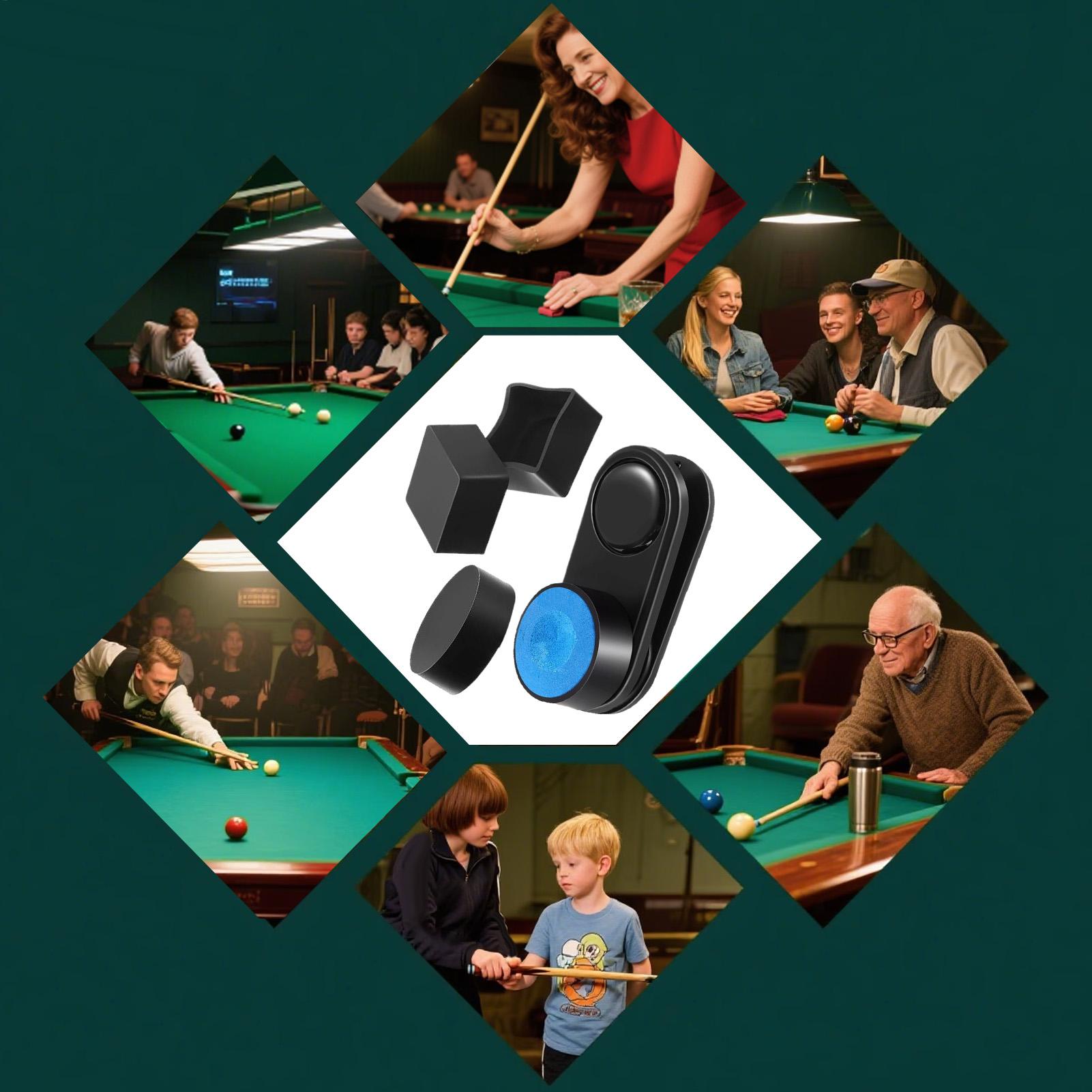 Billiard Cue Chalk Case Magnet - Home Security Game 评论和价格
