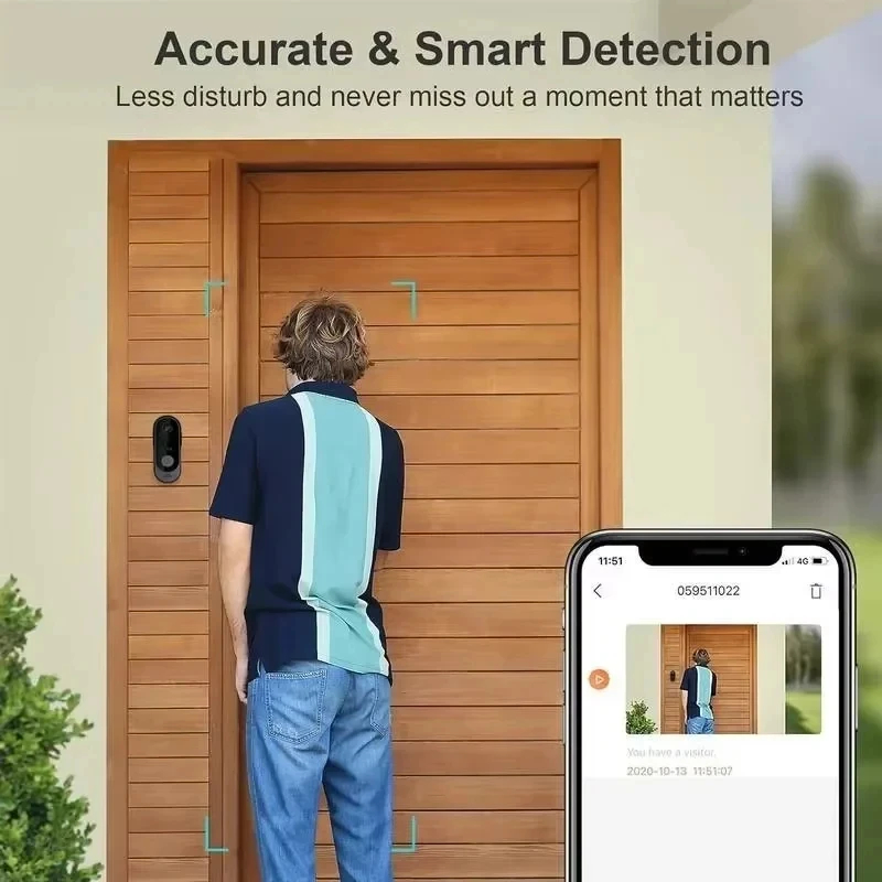 Tuya WIFI Camera Doorbell HD V - Home Security Recorder 评论和价格