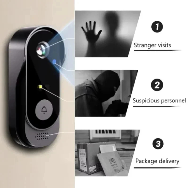 Tuya WIFI Camera Doorbell HD V - Home Security Recorder 评论和价格