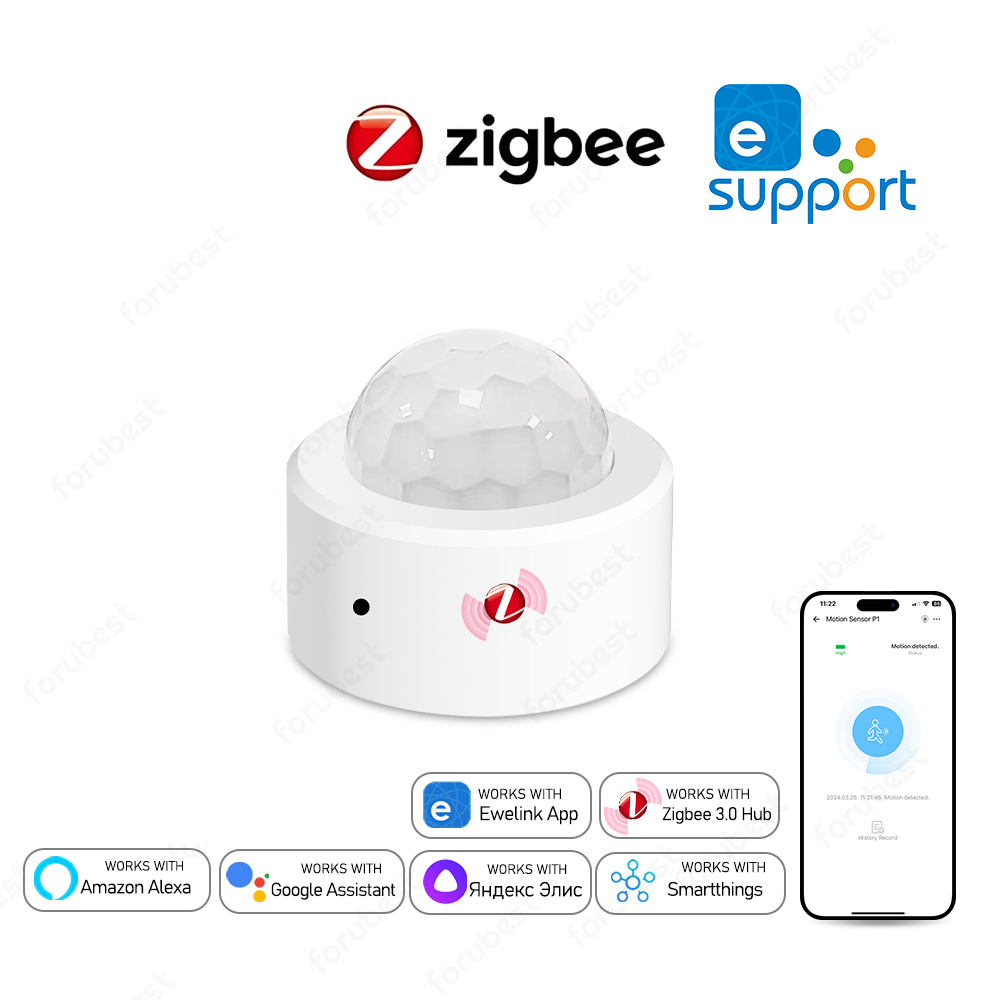Zigbee 3.0 Human Motion Sensor - Home Security Alarm 评论和价格