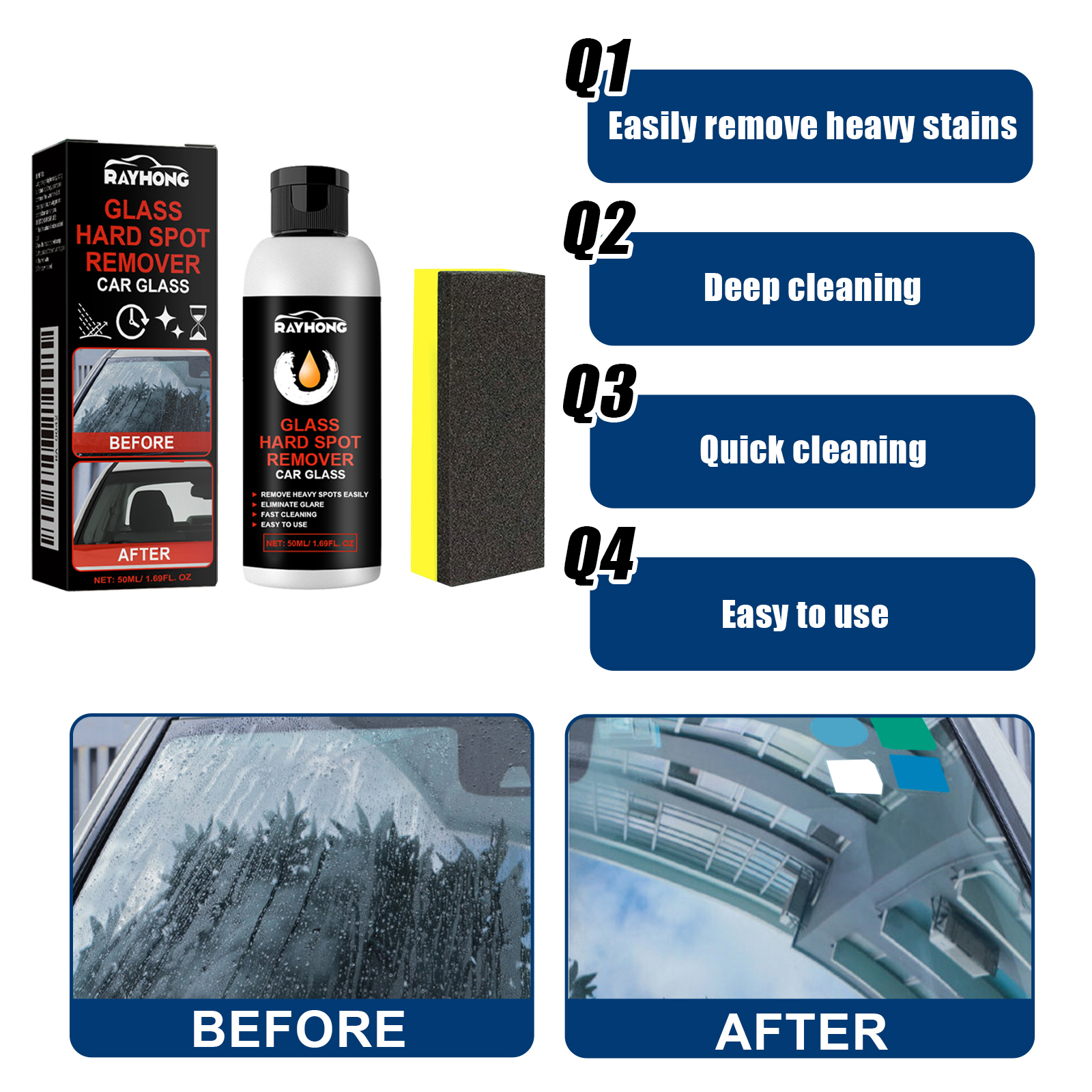 Car Glass Polishing Paste Wind - Glass Break Detector 评论和价格