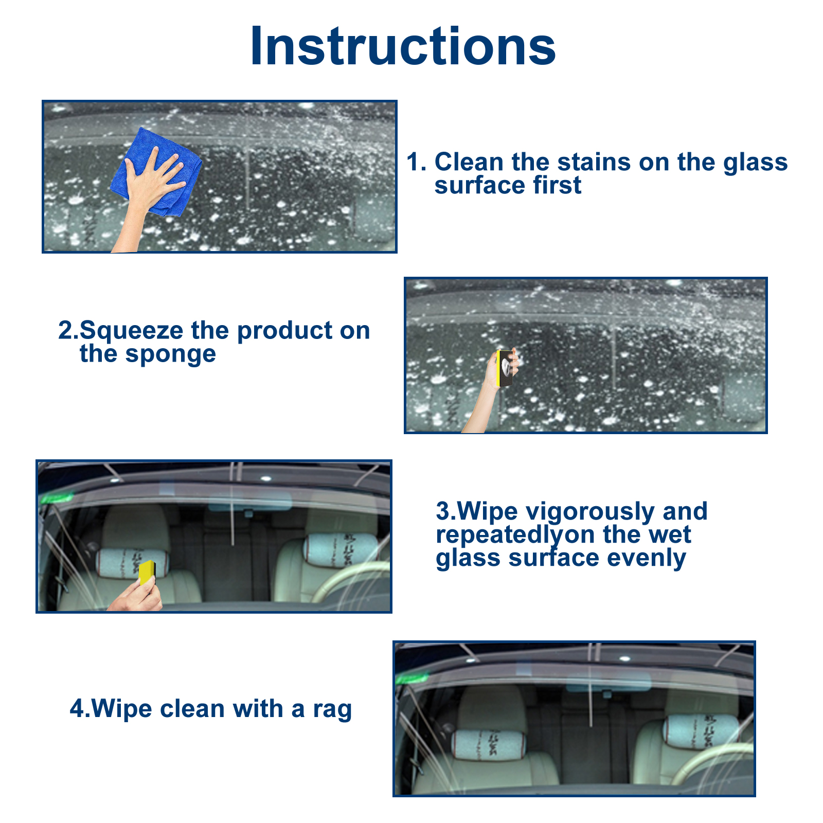 Car Glass Polishing Paste Wind - Glass Break Detector 评论和价格