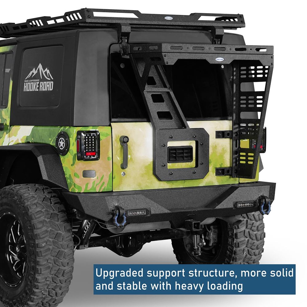 JK Tailgate Cargo Basket Rear  - Door Reinforcer Kit 评论和价格