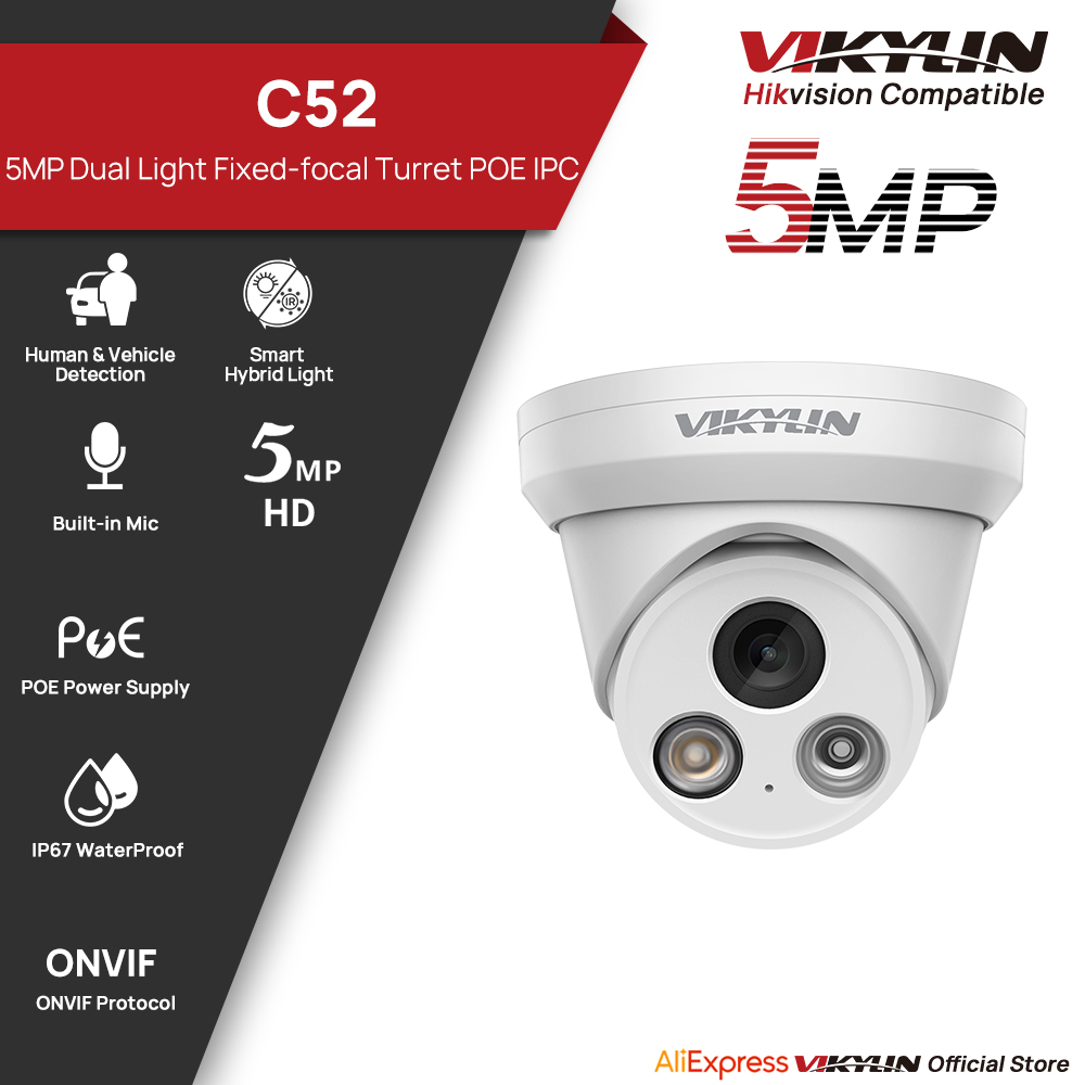 VIKYLIN 5MP Smart Dual Light I - Home Security Service 评论和价格