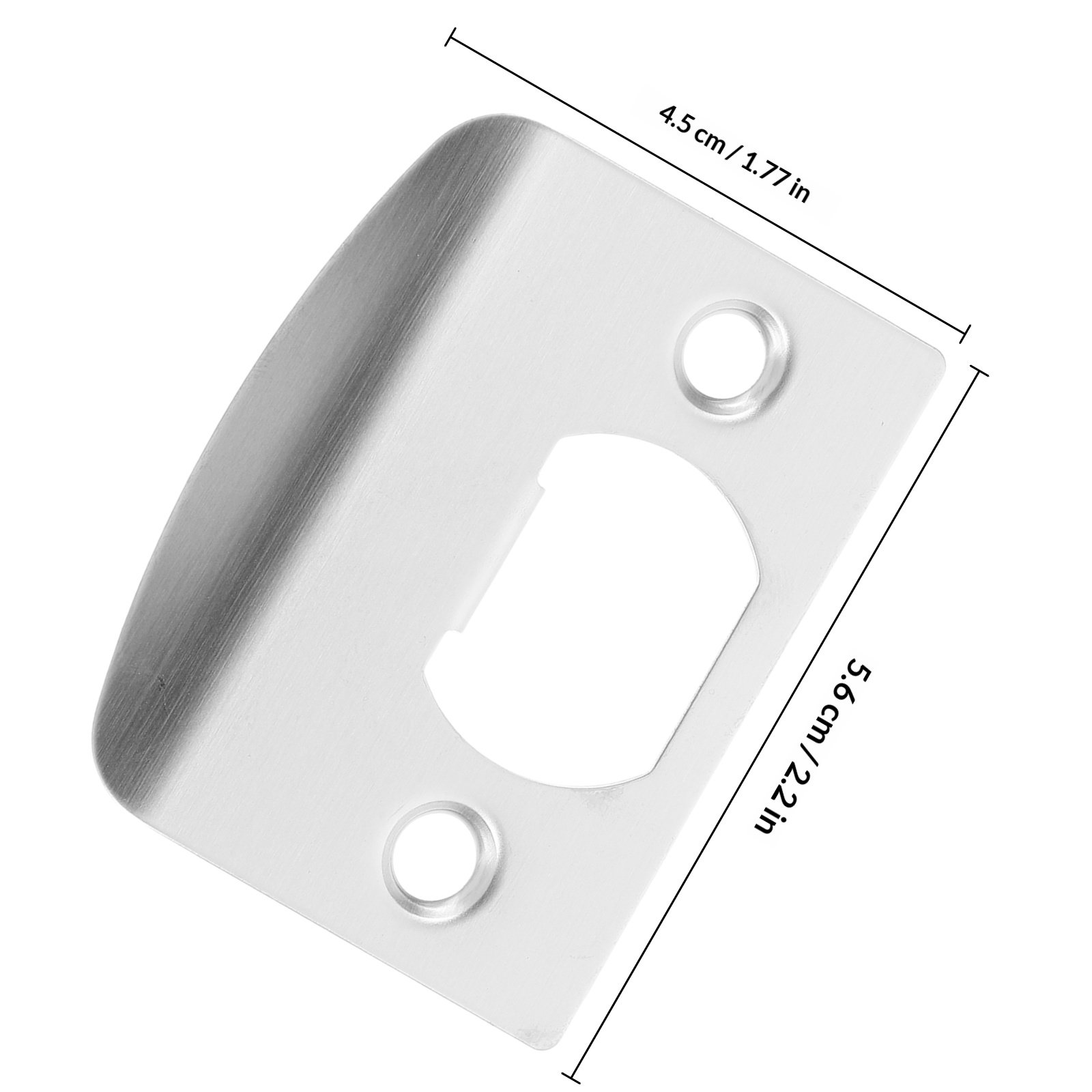 8Pcs D-Shaped Door Strike Plat - Door Reinforcer Kit 评论和价格