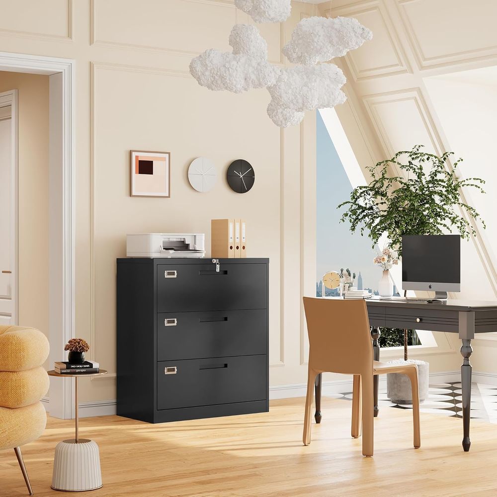 Secure Steel Lateral File Cabi - Home Security Letters 评论和价格