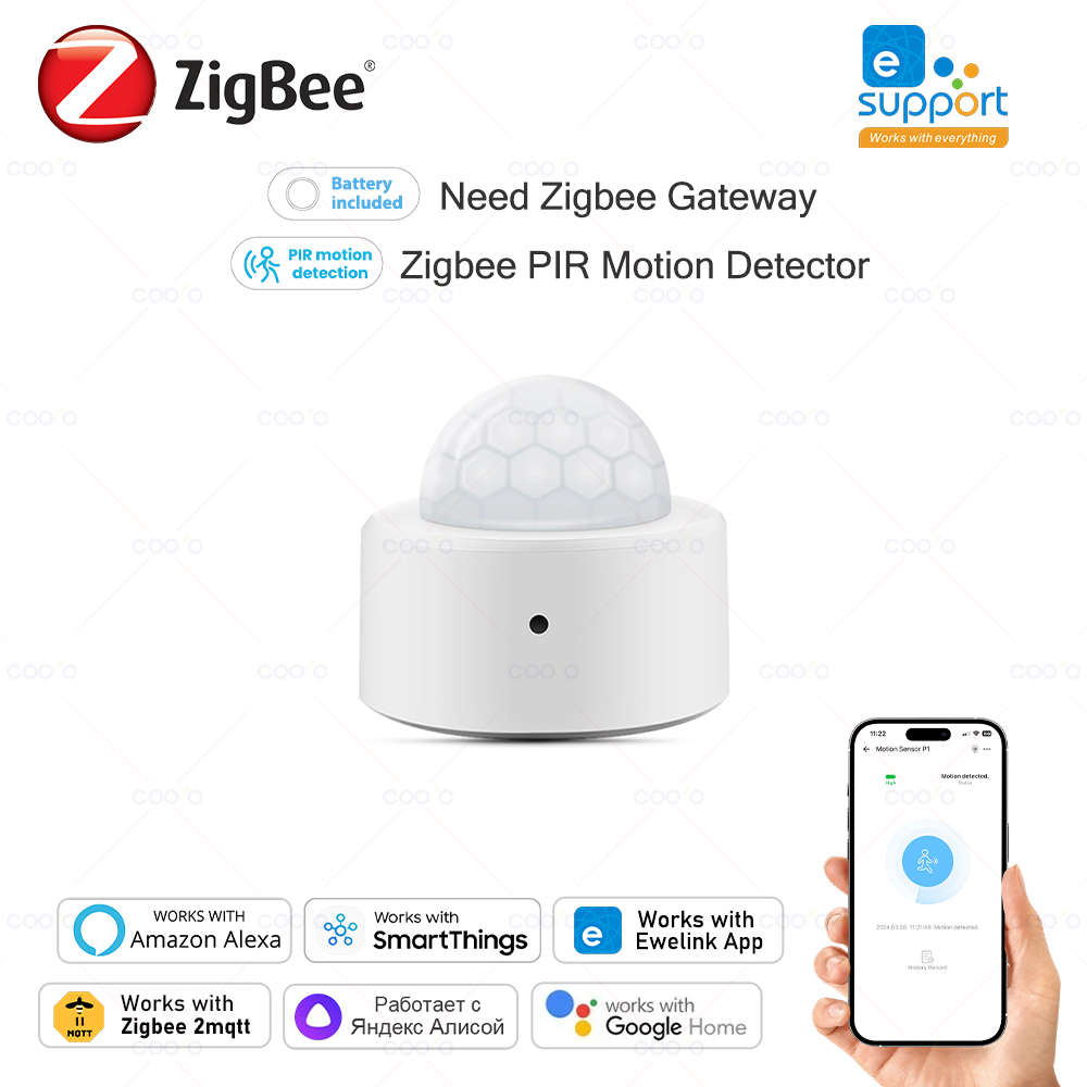 COOLO Zigbee 3.0 PIR Motion Se - Home Security Alarm 评论和价格