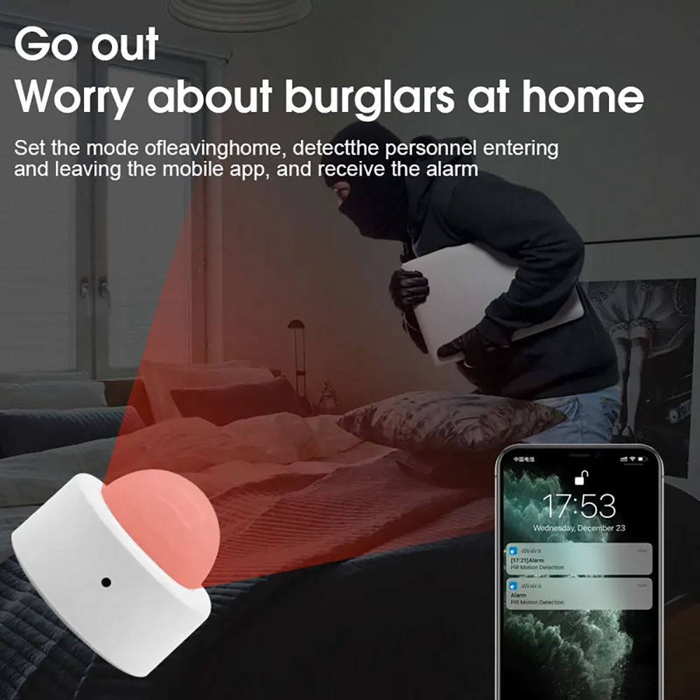 COOLO Zigbee 3.0 PIR Motion Se - Home Security Alarm 评论和价格