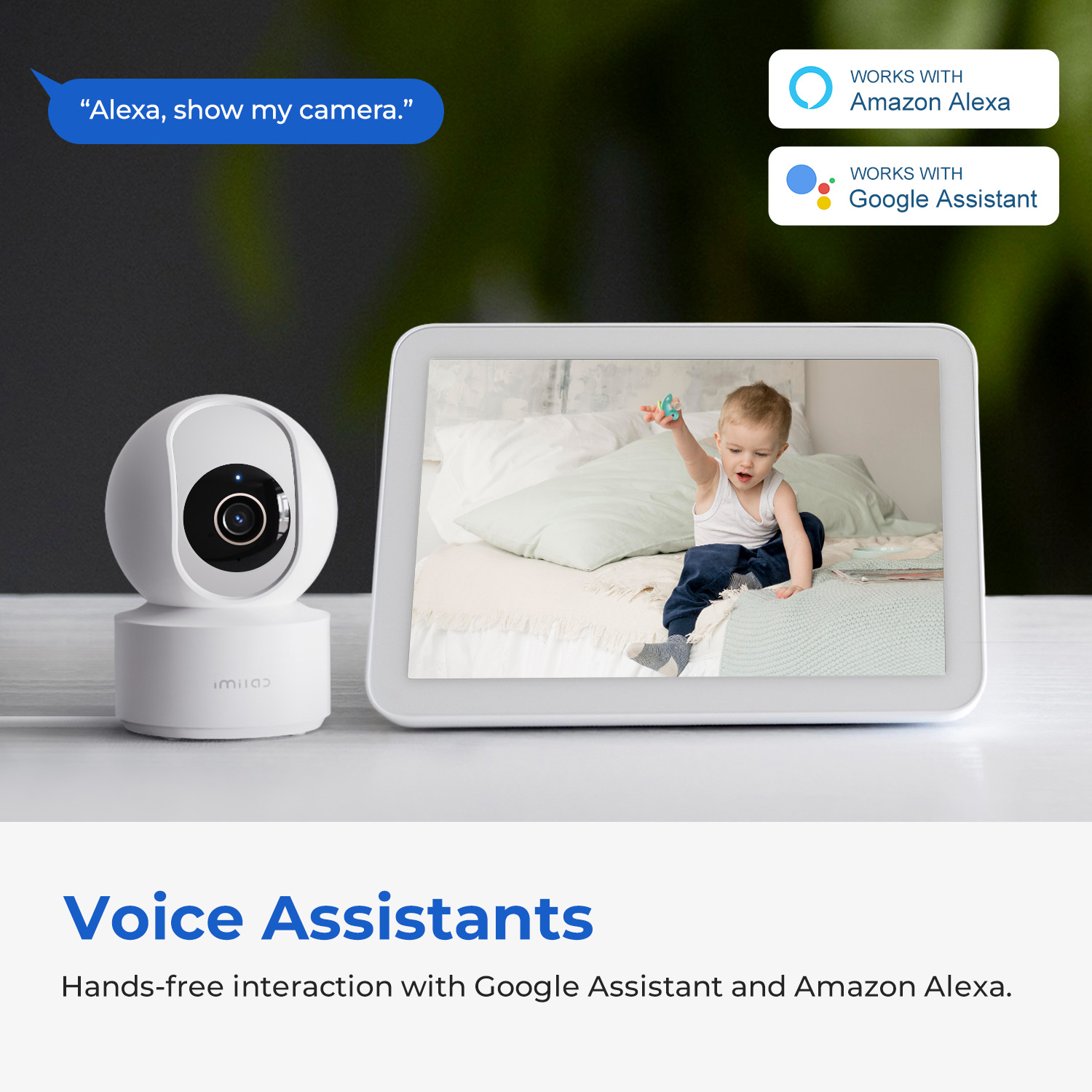 IMILAB Baby Monitor Indoor Sec - Home Security Camera Xiaomi Mi 360 评论和价格