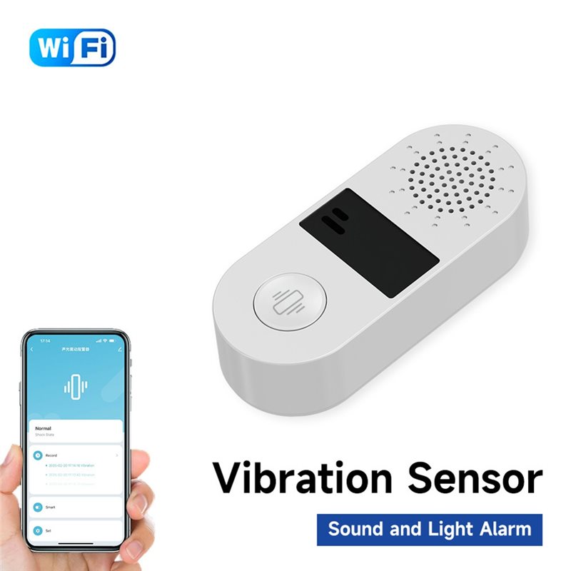 A25P Tuya Wifi Vibration Senso - Home Security Alarm 评论和价格